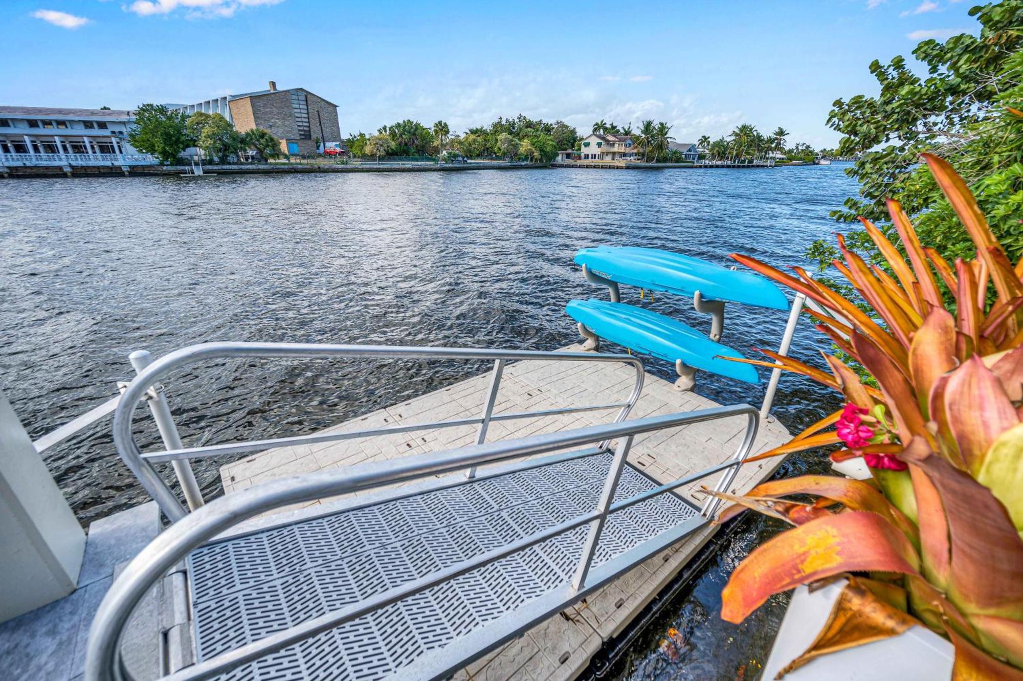 The Modern Castle Canal View Access Rooftop Living Greenhouse Vlllas Fort Lauderdale Zewnętrze zdjęcie