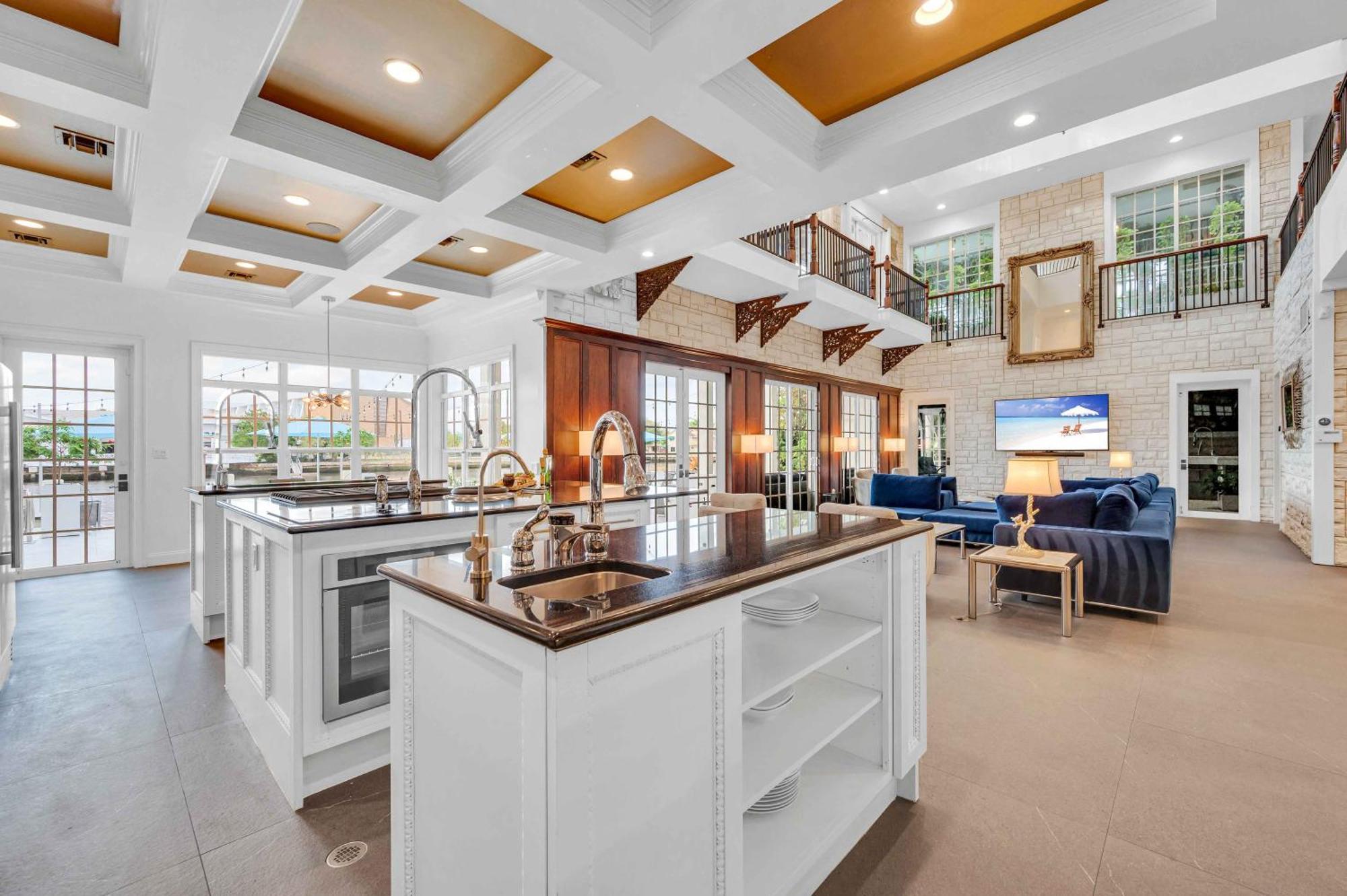 The Modern Castle Canal View Access Rooftop Living Greenhouse Vlllas Fort Lauderdale Zewnętrze zdjęcie